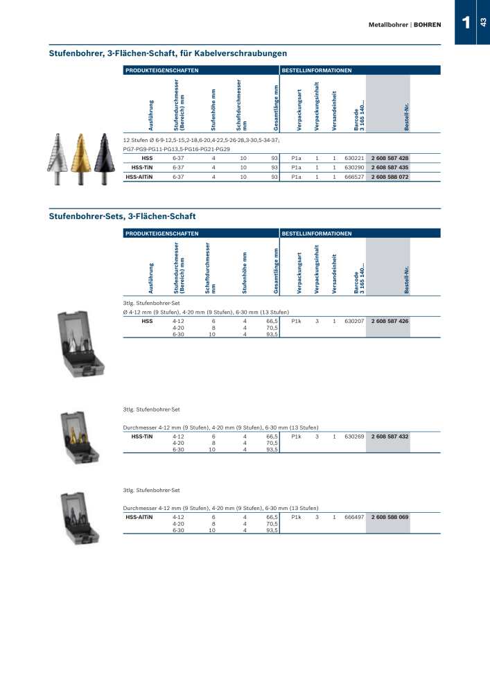 Bosch - Zubehörkatalog NR.: 1941 - Seite 43