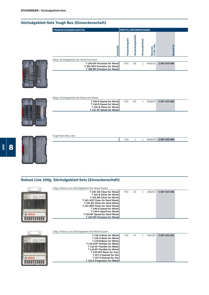 Bosch - Zubehörkatalog NR.: 1941 - Seite 444
