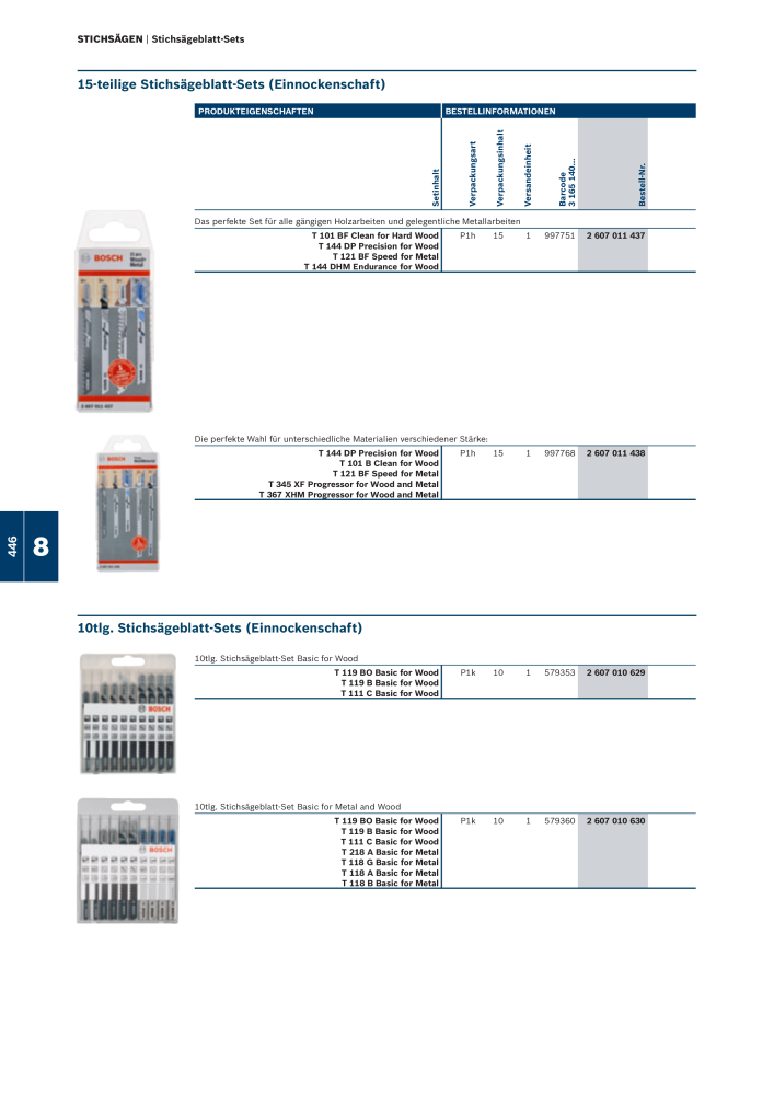 Bosch - Zubehörkatalog NR.: 1941 - Seite 446
