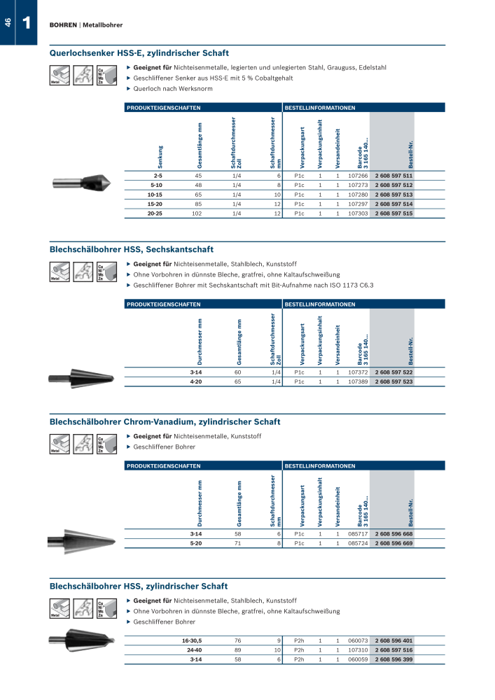 Bosch - Zubehörkatalog NR.: 1941 - Seite 46