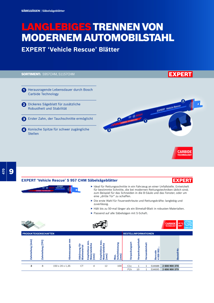 Bosch - Zubehörkatalog NR.: 1941 - Seite 470