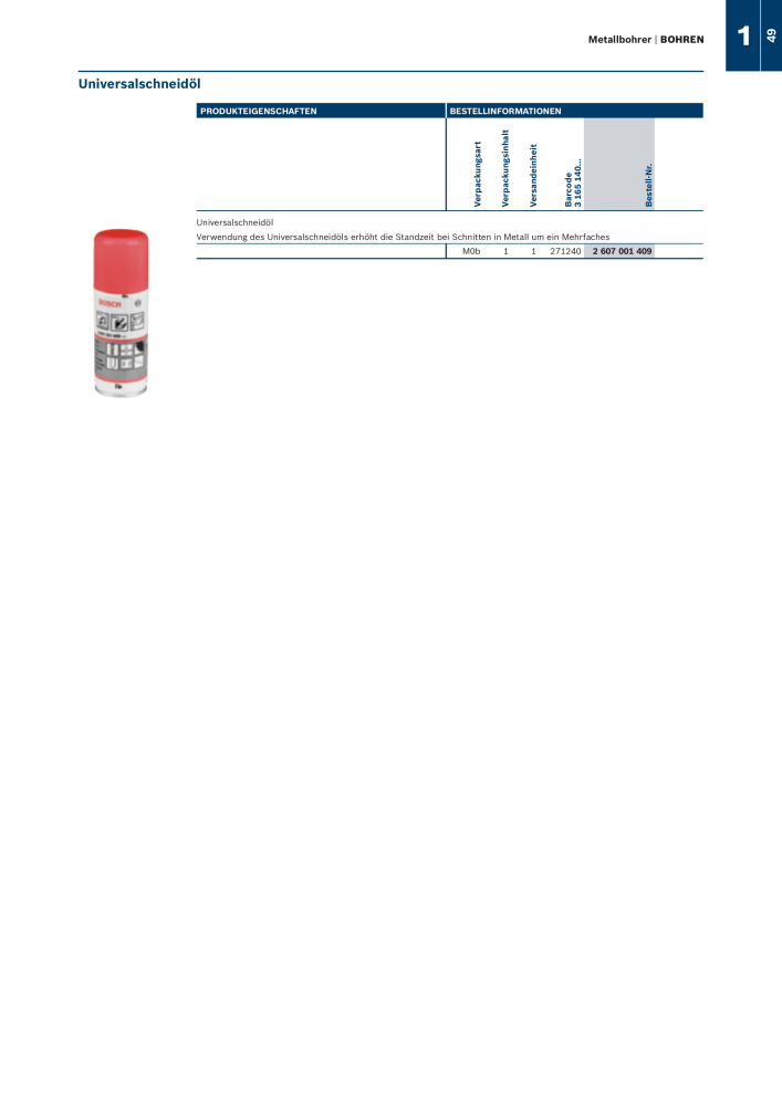 Bosch - Zubehörkatalog NO.: 1941 - Page 49