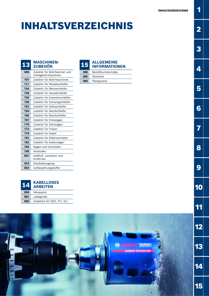 Bosch - Zubehörkatalog NO.: 1941 - Page 5