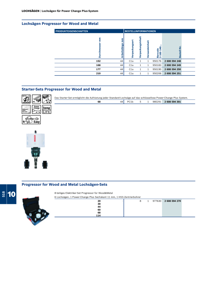 Bosch - Zubehörkatalog NR.: 1941 - Seite 518