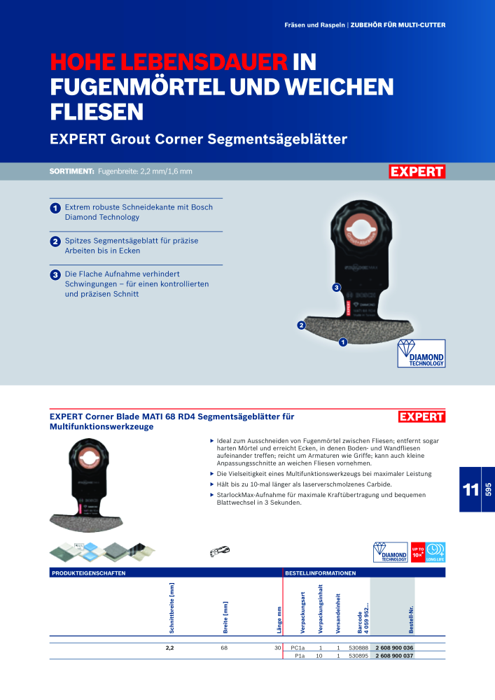 Bosch - Zubehörkatalog NR.: 1941 - Seite 595