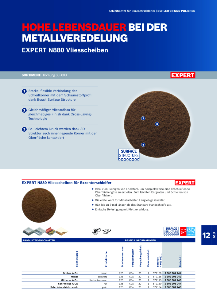 Bosch - Zubehörkatalog NO.: 1941 - Page 619