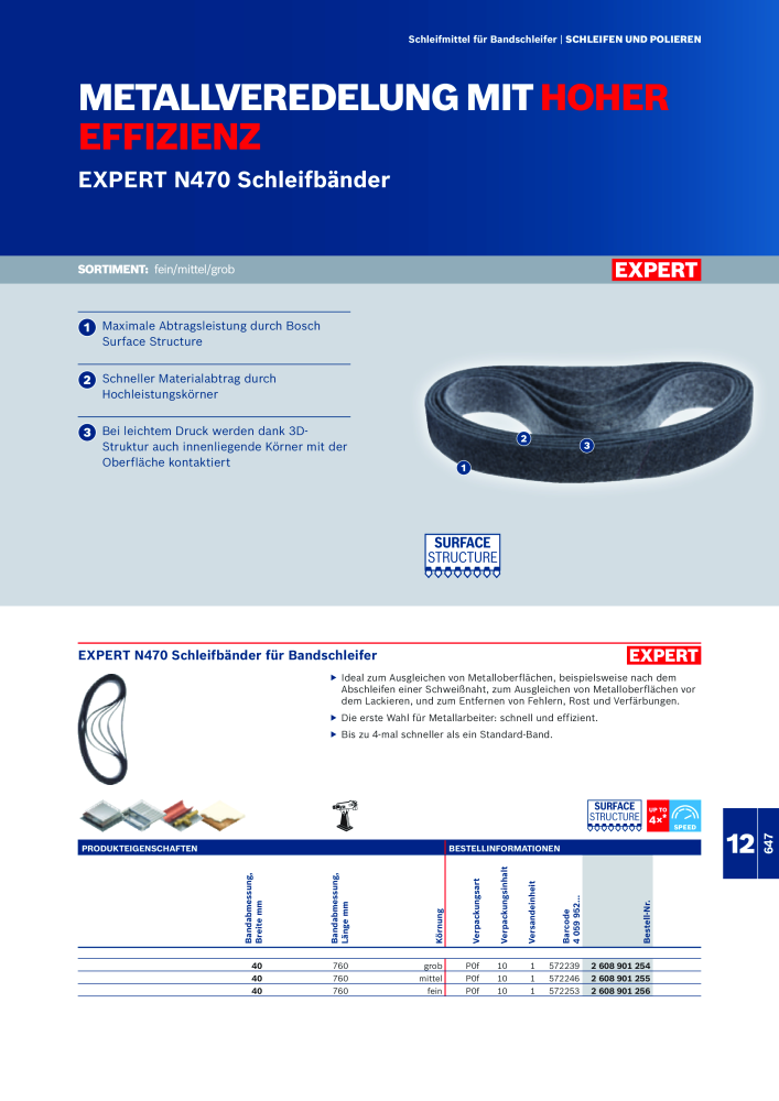 Bosch - Zubehörkatalog NR.: 1941 - Seite 647