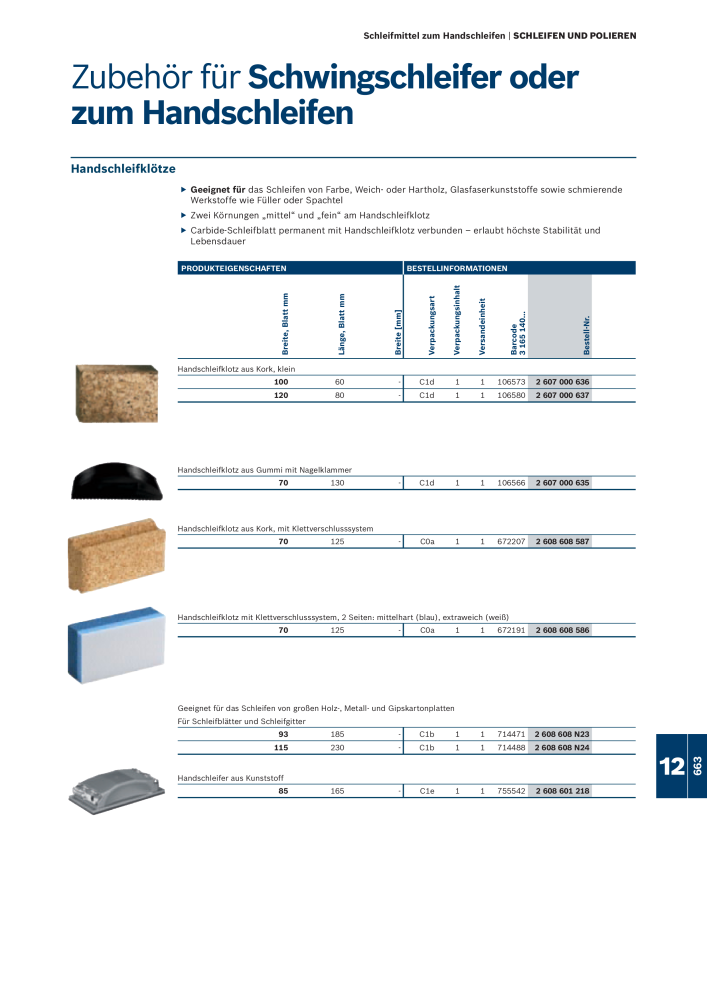 Bosch - Zubehörkatalog NR.: 1941 - Seite 663