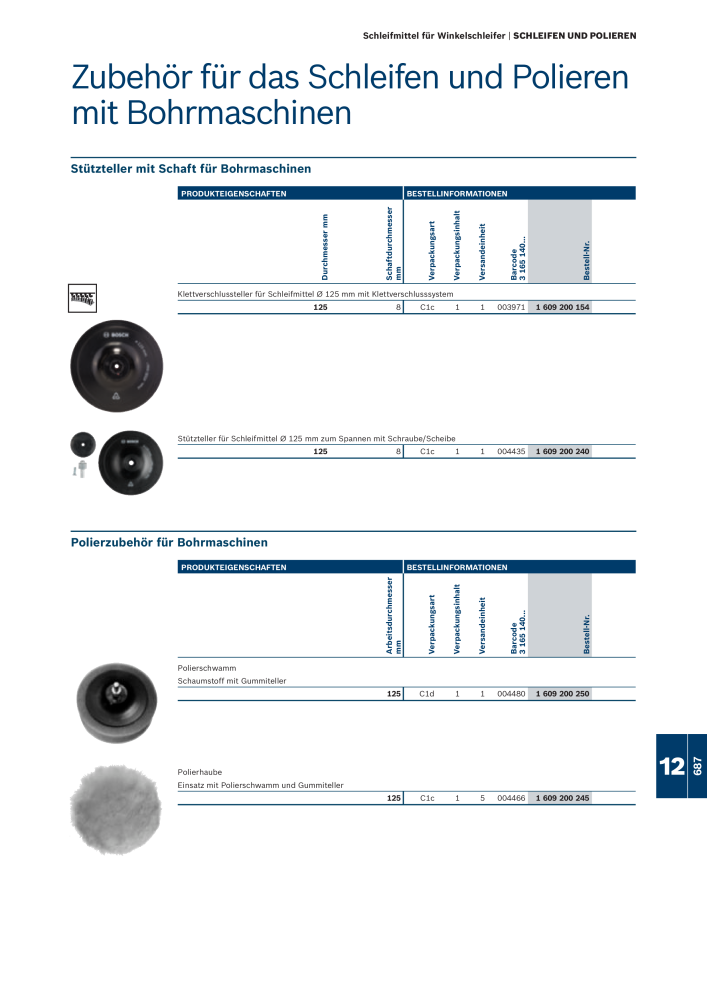 Bosch - Zubehörkatalog NR.: 1941 - Seite 687