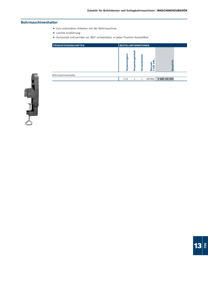 Bosch - Zubehörkatalog NR.: 1941 - Seite 705