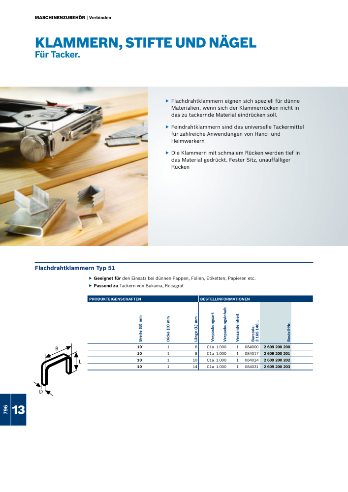 Bosch - Zubehörkatalog NO.: 1941 - Page 796