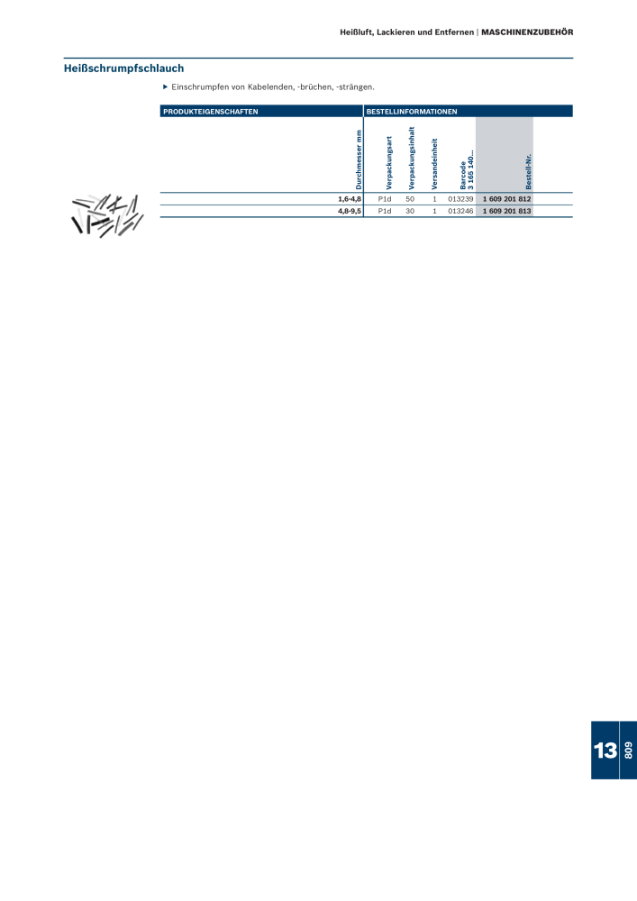 Bosch - Zubehörkatalog NR.: 1941 - Seite 809