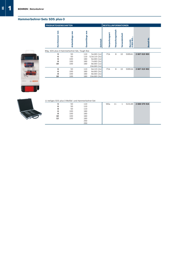 Bosch - Zubehörkatalog NR.: 1941 - Seite 86