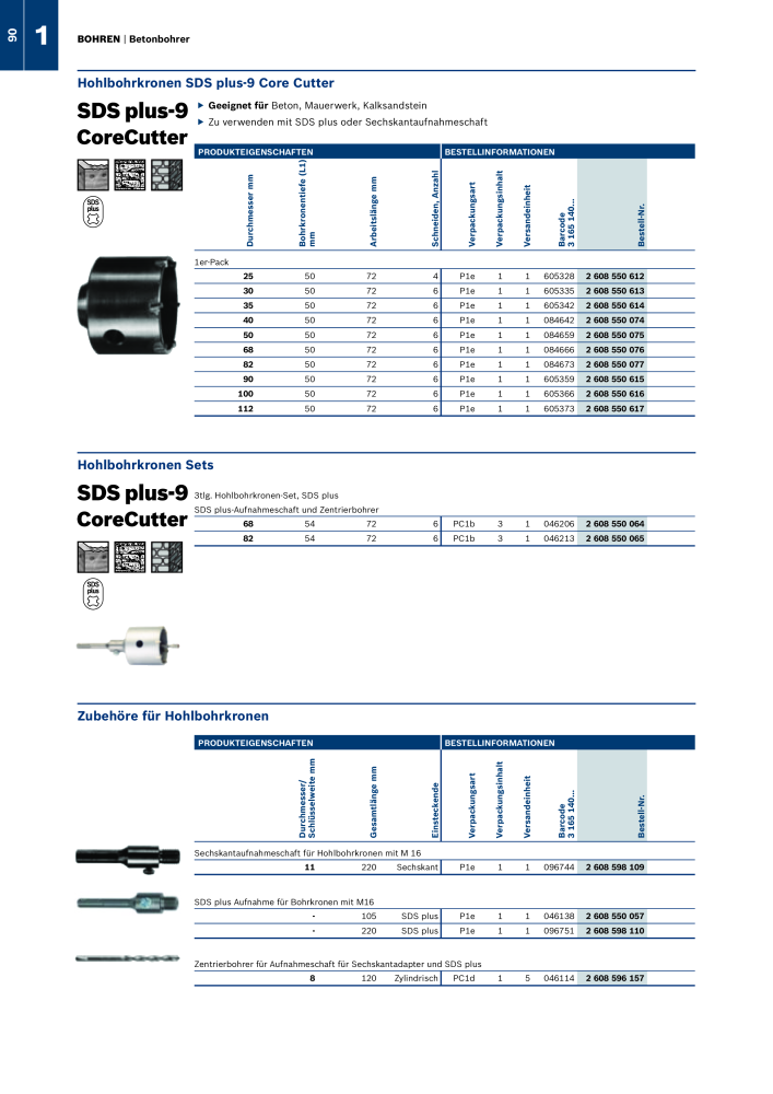 Bosch - Zubehörkatalog NR.: 1941 - Seite 90