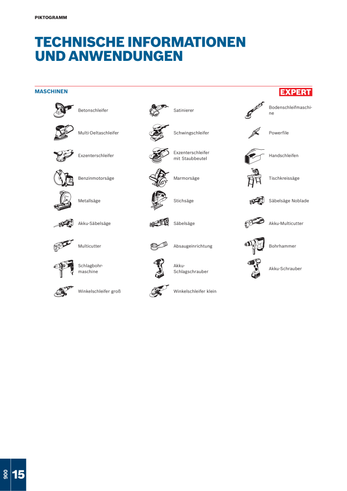 Bosch - Zubehörkatalog NO.: 1941 - Page 900