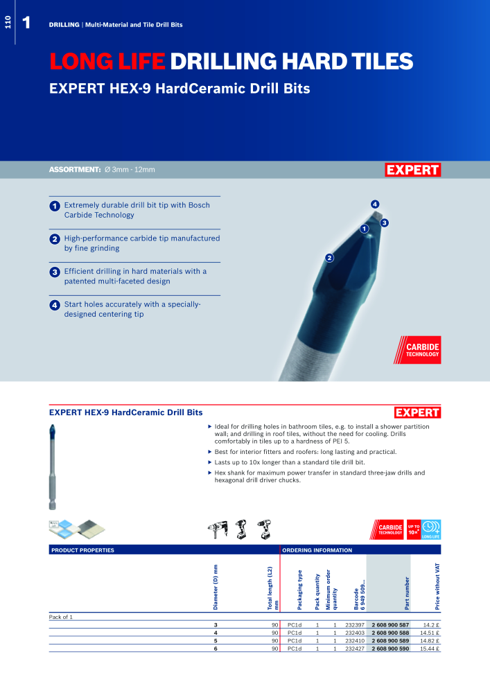 Bosch - Acessories NR.: 1942 - Seite 110