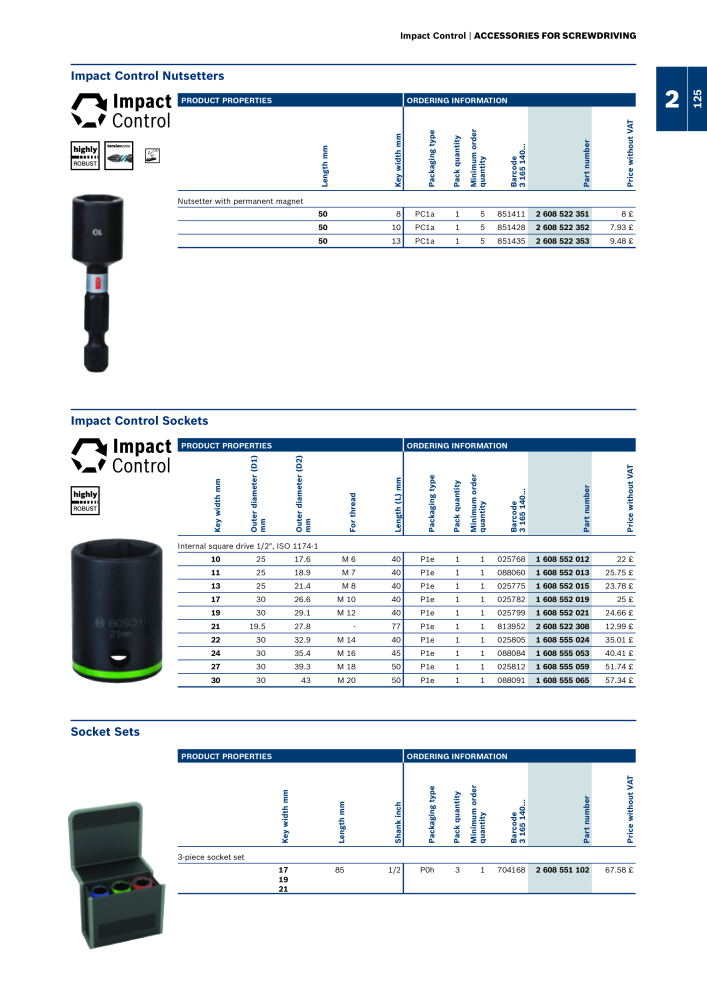Bosch - Acessories NO.: 1942 - Page 125