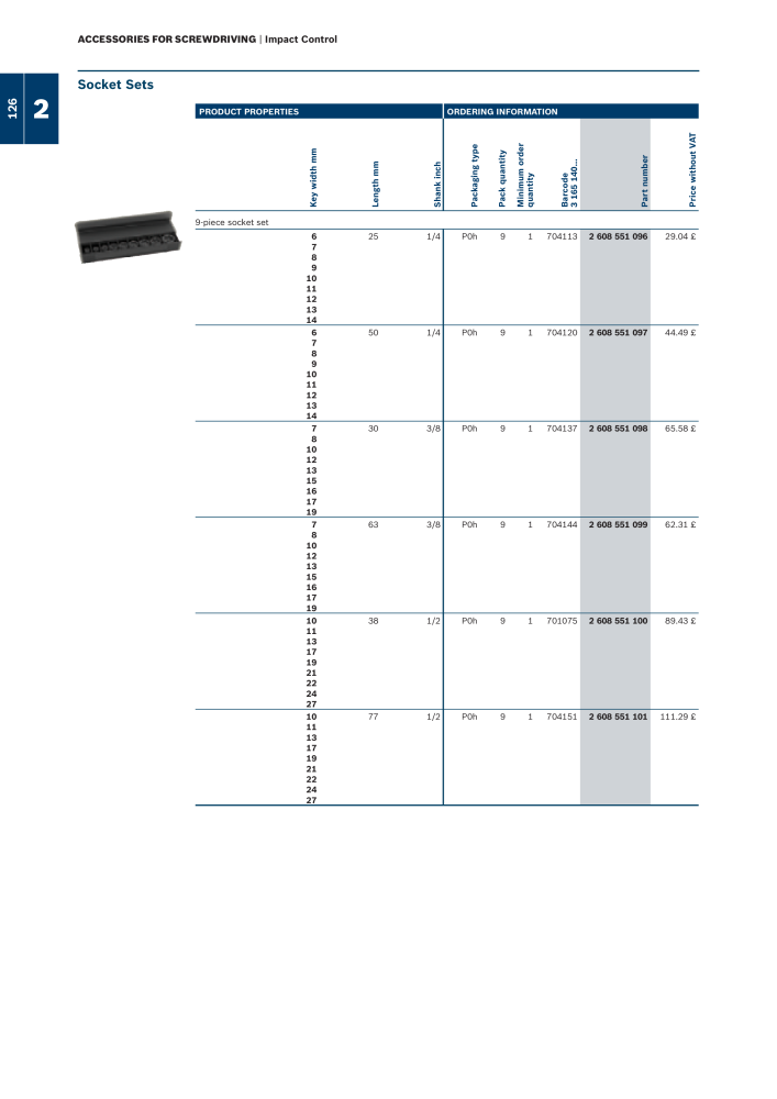 Bosch - Acessories NR.: 1942 - Seite 126