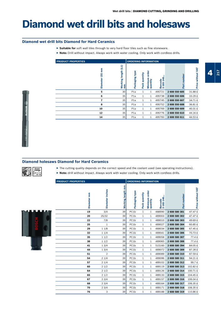 Bosch - Acessories NO.: 1942 - Page 217