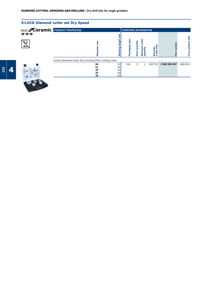 Bosch - Acessories NO.: 1942 - Page 222
