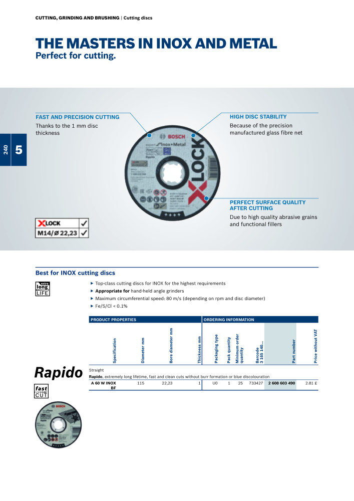 Bosch - Acessories NO.: 1942 - Page 240