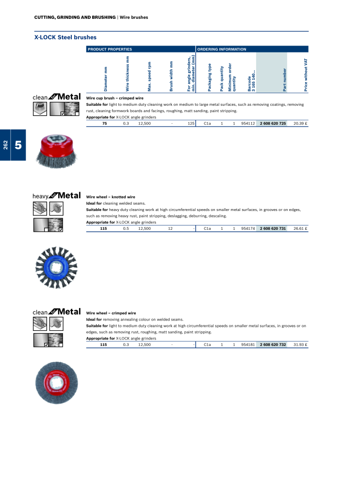 Bosch - Acessories NR.: 1942 - Seite 262