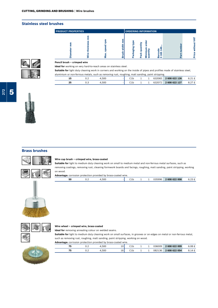 Bosch - Acessories NR.: 1942 - Seite 272