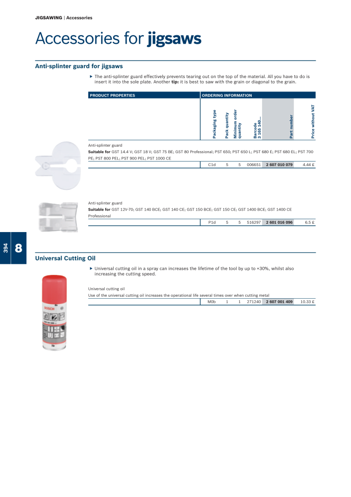 Bosch - Acessories NO.: 1942 - Page 394