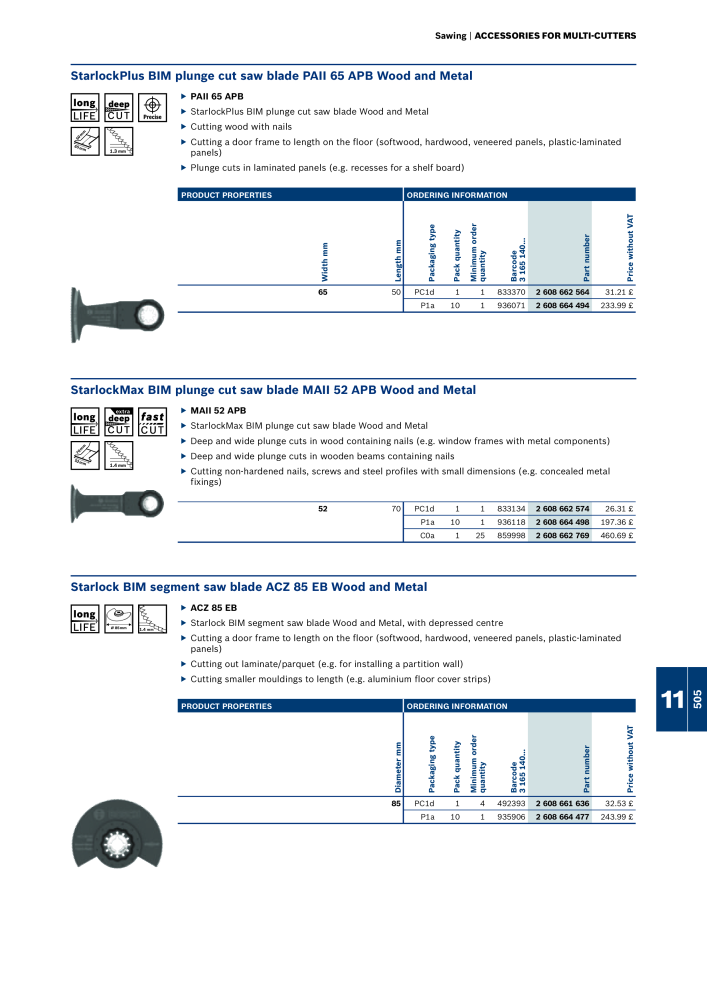 Bosch - Acessories NR.: 1942 - Seite 505