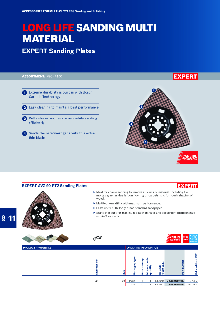 Bosch - Acessories NO.: 1942 - Page 520