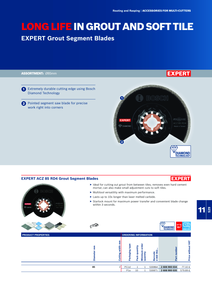 Bosch - Acessories NO.: 1942 - Page 529