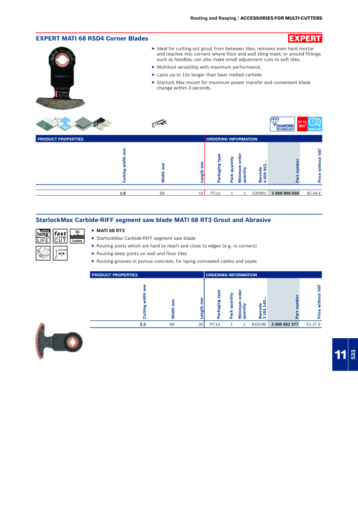 Bosch - Acessories NR.: 1942 - Seite 533