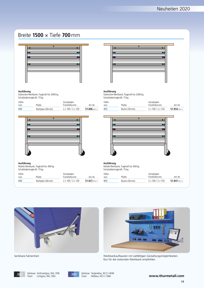 Thur Metall Prospekt Neuheiten NR.: 1971 - Seite 11