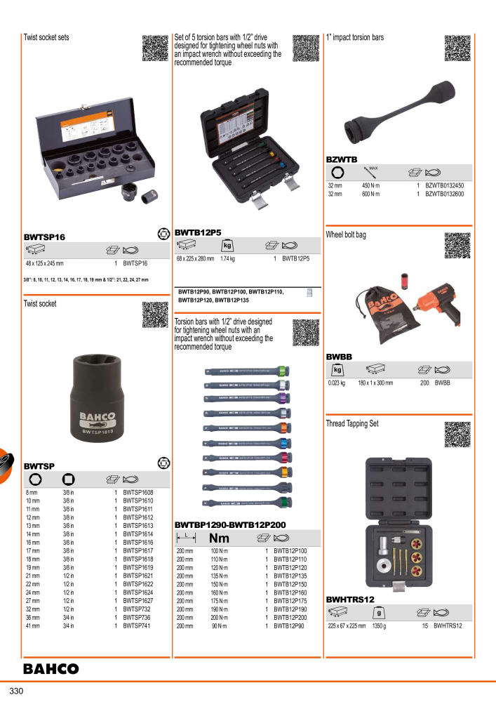 BAHCO Main Catalogue NO.: 1981 - Page 332