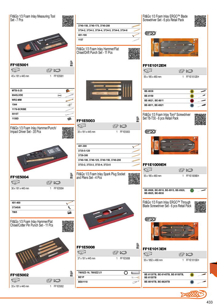 BAHCO Main Catalogue Č. 1981 - Strana 435