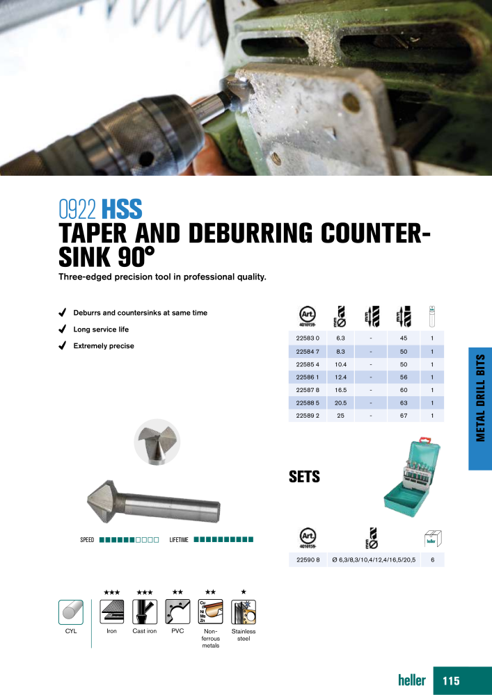 Heller Tools Catalog NO.: 19852 - Page 115