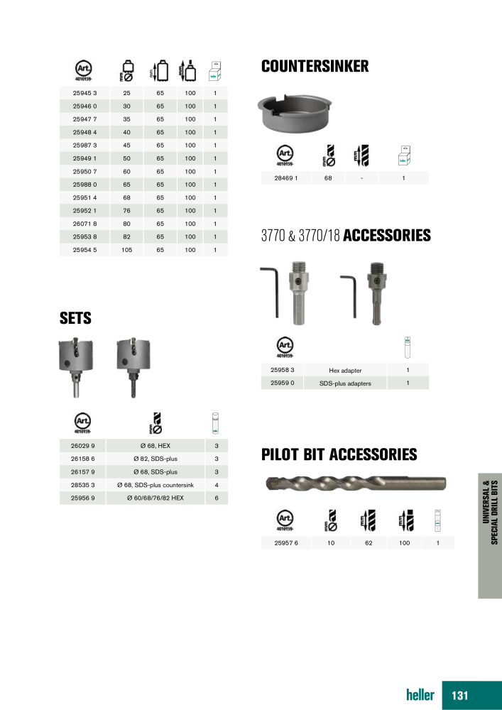 Heller Tools Catalog NO.: 19852 - Page 131