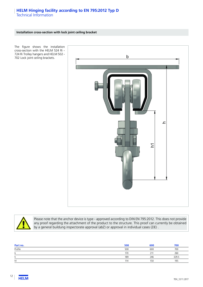 Woelm Catalogue HELM Hinging facility NR.: 1986 - Seite 12