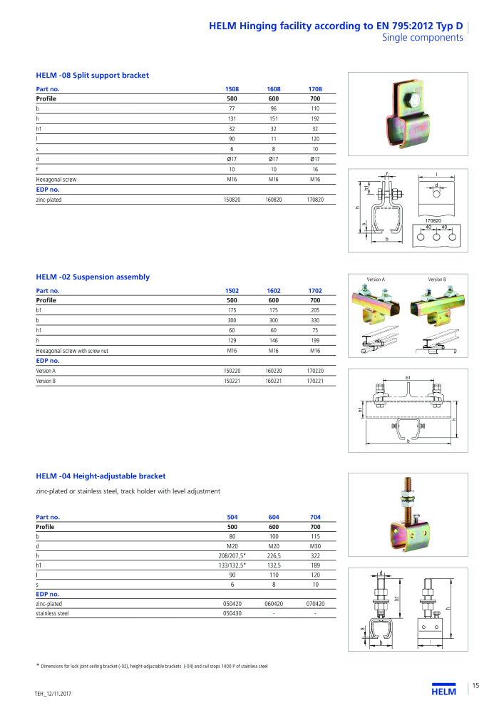 Woelm Catalogue HELM Hinging facility n.: 1986 - Pagina 15