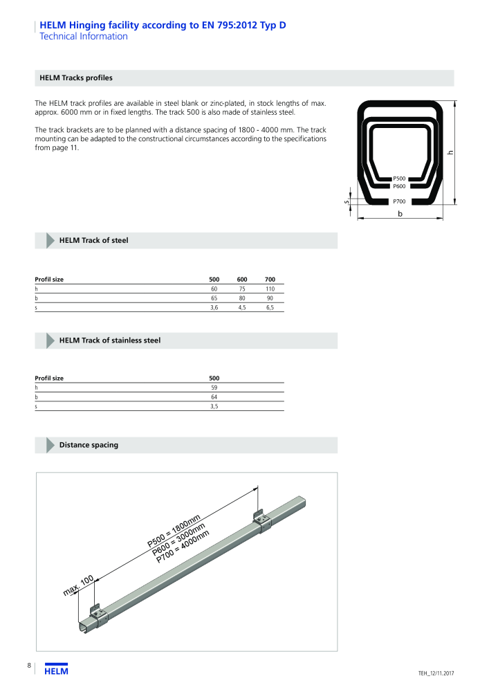 Woelm Catalogue HELM Hinging facility n.: 1986 - Pagina 8