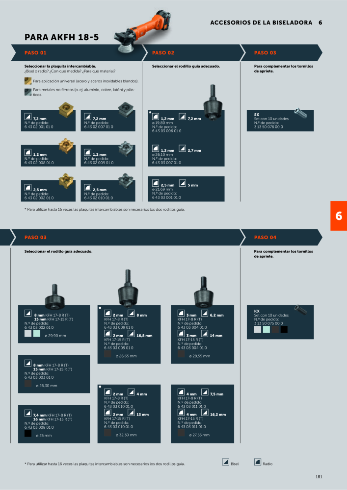 FEIN Catálogo Herramientas eléctricas Nº: 19892 - Página 183