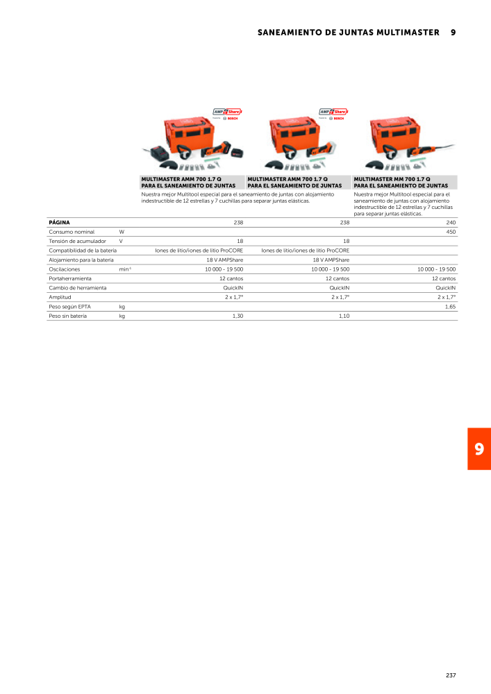 FEIN Catálogo Herramientas eléctricas Nº: 19892 - Página 239