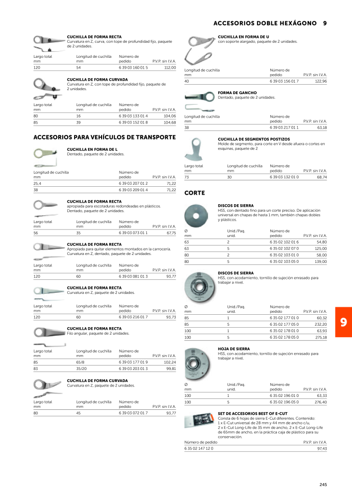 FEIN Catálogo Herramientas eléctricas Nº: 19892 - Página 247