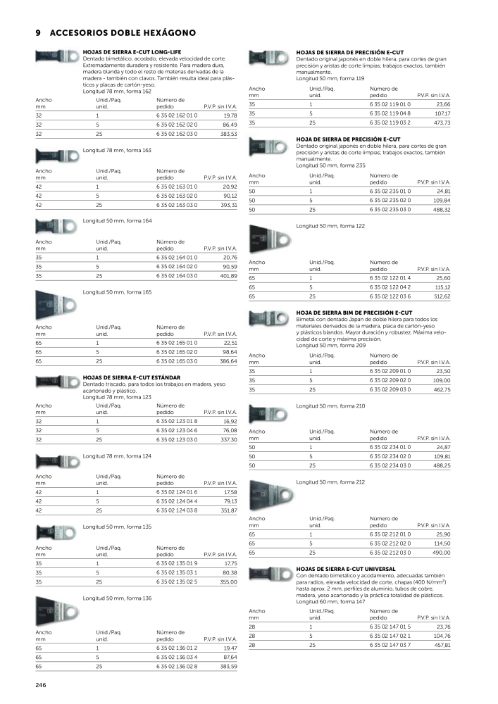 FEIN Catálogo Herramientas eléctricas Nº: 19892 - Página 248