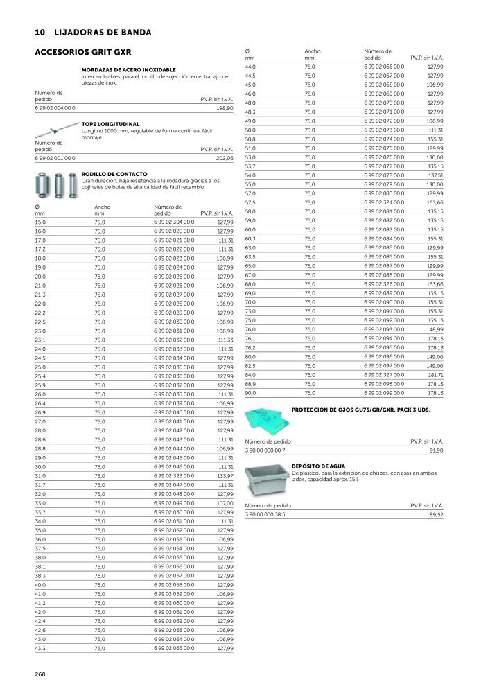 FEIN Catálogo Herramientas eléctricas Nº: 19892 - Página 270