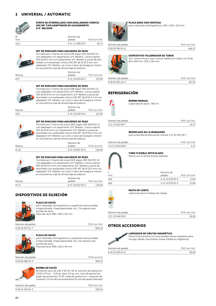 FEIN Catálogo Herramientas eléctricas Nº: 19892 - Página 64