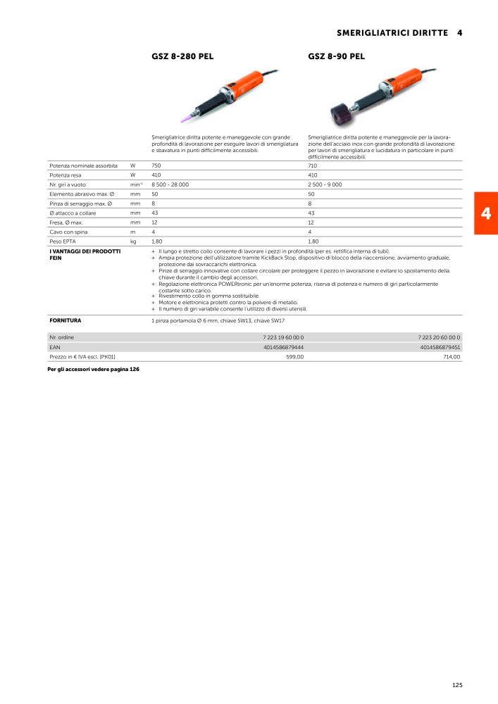 FEIN Catalogo Utensili elettrici NR.: 19896 - Seite 127