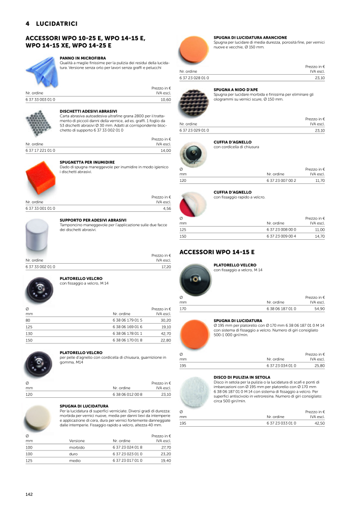 FEIN Catalogo Utensili elettrici NR.: 19896 - Strona 144