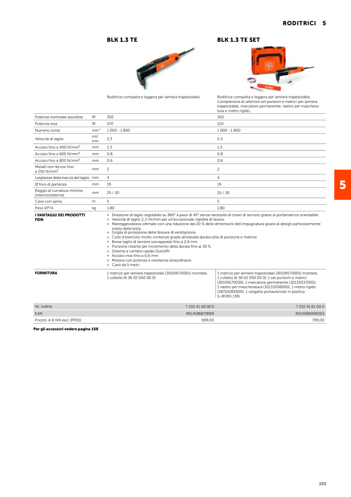 FEIN Catalogo Utensili elettrici NO.: 19896 - Page 155