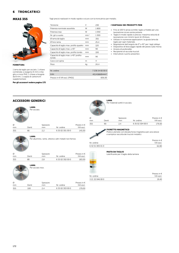 FEIN Catalogo Utensili elettrici NEJ.: 19896 - Sida 174